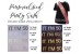 SHOULDER SASH - Front print only - Personalised custom print satin ribbon 